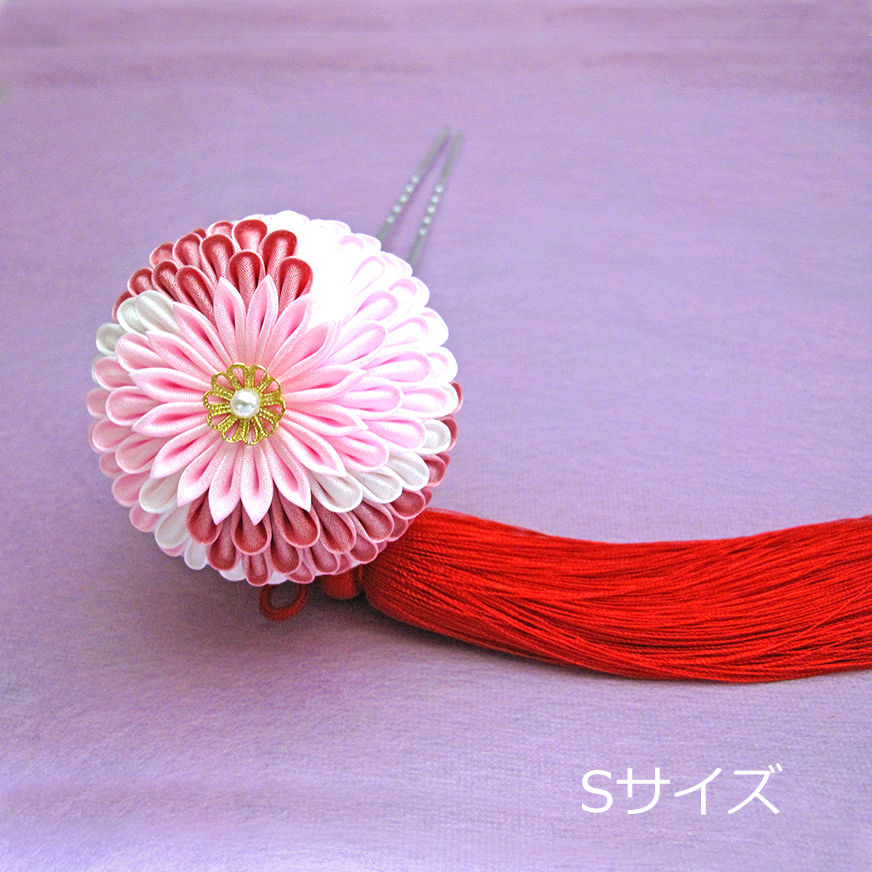 摩耶の花かんざし / ピンク系統